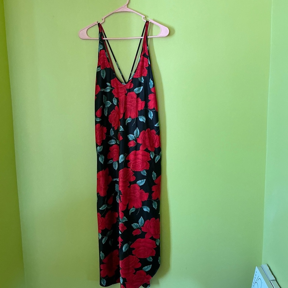 Vintage LA Intimates Rose Slip Dress Lingerie